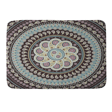 Belle13 Mandala Paisley Memory Foam Bath Mat