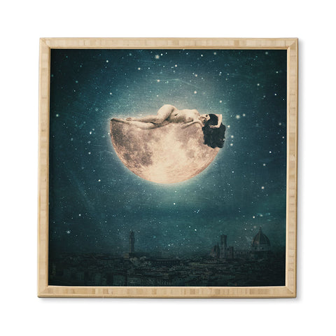 Belle13 Moon Dream Framed Wall Art