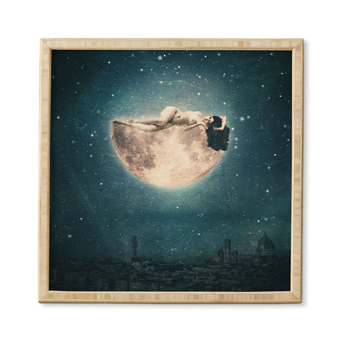 Belle13 Moon Dream Framed Wall Art