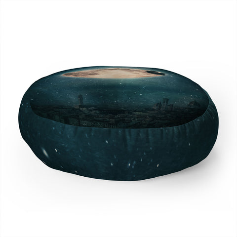 Belle13 Moon Dream Floor Pillow Round