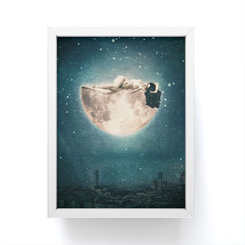 Belle13 Moon Dream Framed Mini Art Print