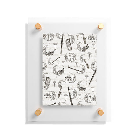 Belle13 Moon Serenade Floating Acrylic Print