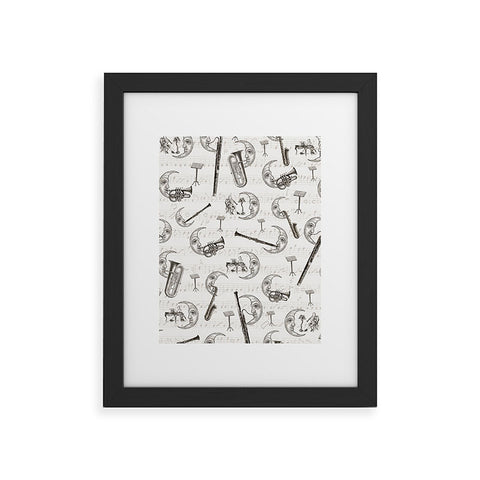 Belle13 Moon Serenade Framed Art Print