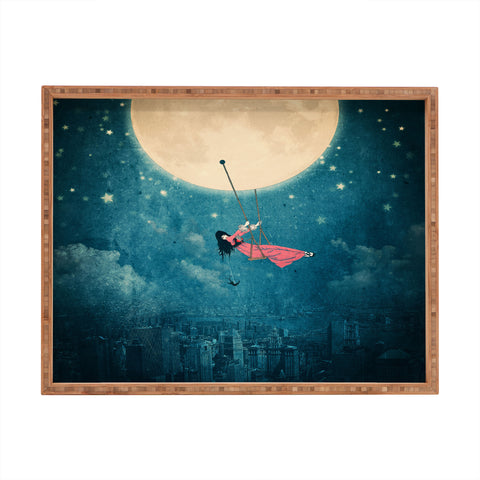 Belle13 Moon Swing Rectangular Tray