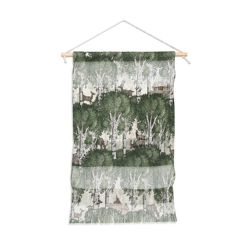 Belle13 My Deer Secret Forest Wall Hanging Portrait