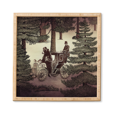 Belle13 My Grandpa Had A Bear Who Had A Squirrel Framed Wall Art