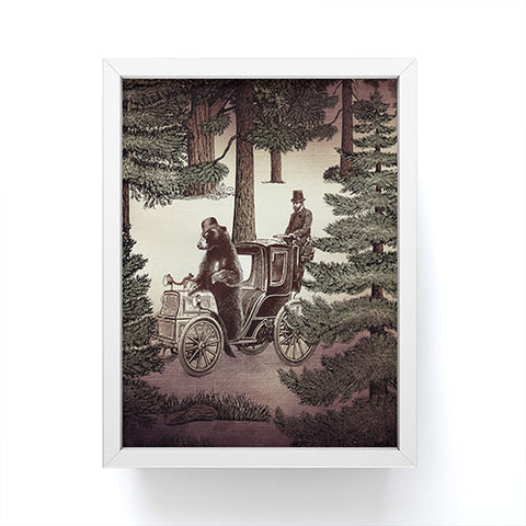 Belle13 My Grandpa Had A Bear Who Had A Squirrel Framed Mini Art Print