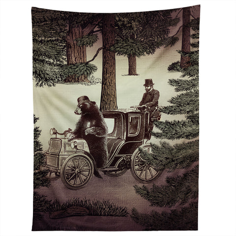 Belle13 My Grandpa Had A Bear Who Had A Squirrel Tapestry