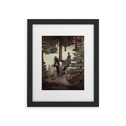 Belle13 My Grandpa Had A Bear Who Had A Squirrel Framed Art Print