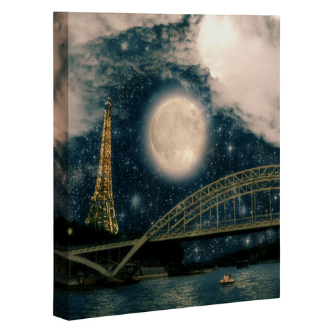 Belle13 Paris Romance Art Canvas