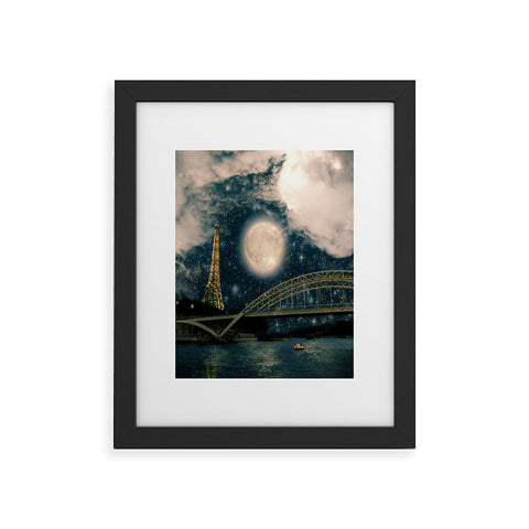 Belle13 Paris Romance Framed Art Print