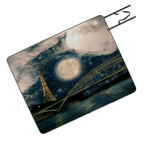 Belle13 Paris Romance Picnic Blanket