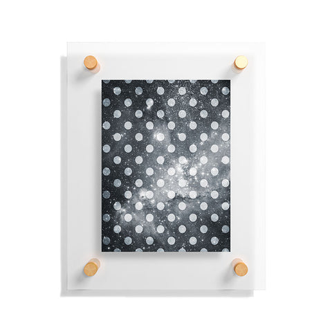 Belle13 Polka Dot Universe Floating Acrylic Print
