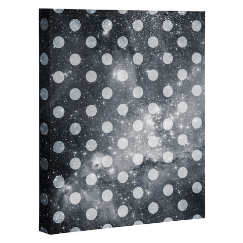 Belle13 Polka Dot Universe Art Canvas
