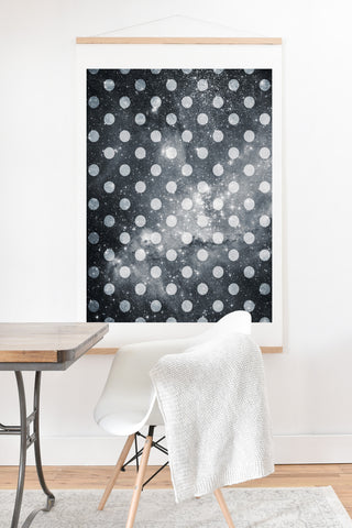 Belle13 Polka Dot Universe Art Print And Hanger