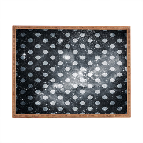 Belle13 Polka Dot Universe Rectangular Tray