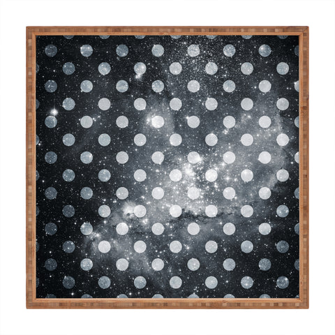 Belle13 Polka Dot Universe Square Tray