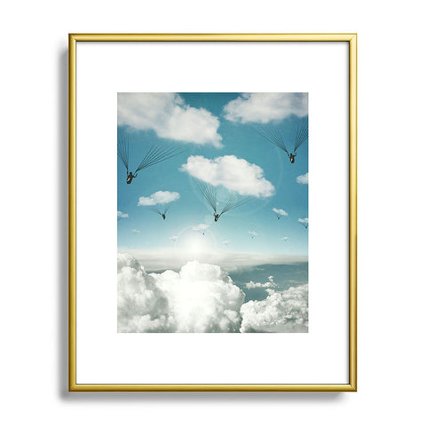 Belle13 Rain Bringers Metal Framed Art Print