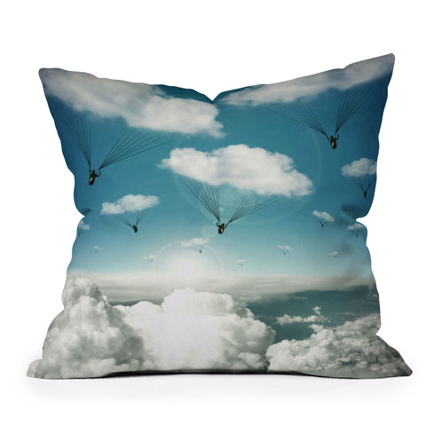 Belle13 Rain Bringers Throw Pillow