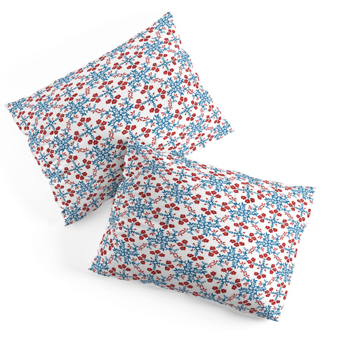 Belle13 Retro Floral Pattern Pillow Shams