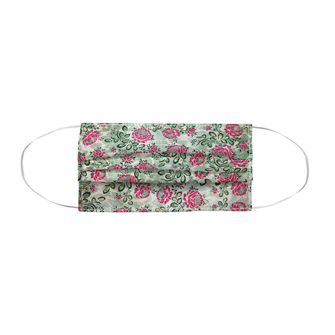 Belle13 Retro French Floral Pattern Face Mask