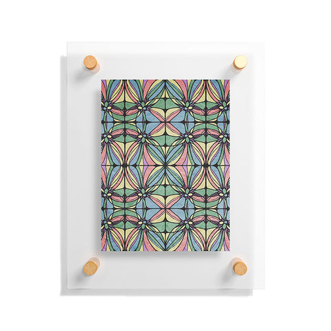 Belle13 Retro Geometric Floating Acrylic Print