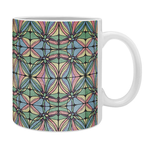 Belle13 Retro Geometric Coffee Mug