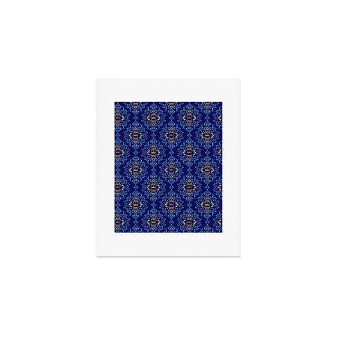 Belle13 Royal Damask Pattern Art Print