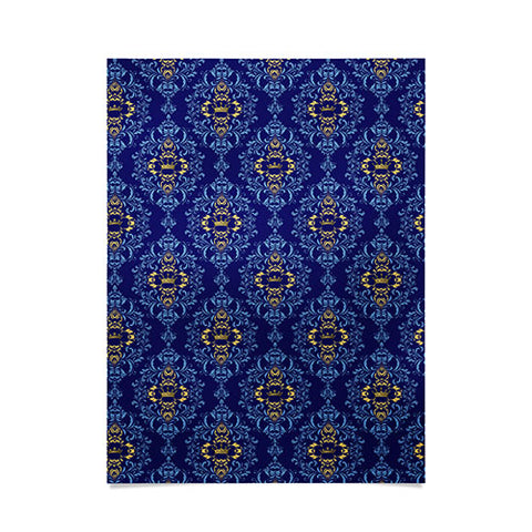 Belle13 Royal Damask Pattern Poster
