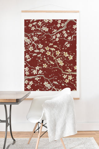 Belle13 Sakura Cherry Blossoms Art Print And Hanger