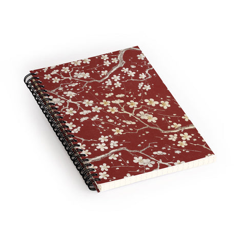 Belle13 Sakura Cherry Blossoms Spiral Notebook