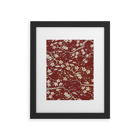 Belle13 Sakura Cherry Blossoms Framed Art Print