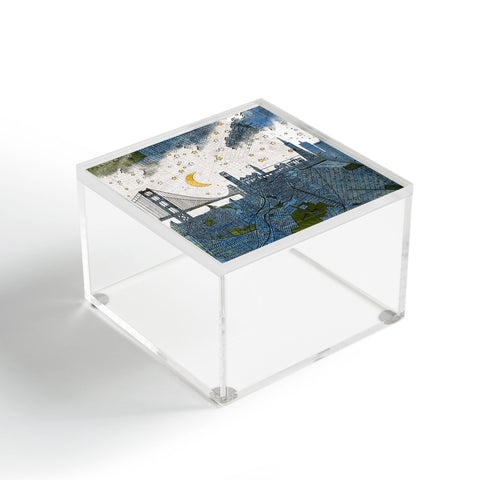 Belle13 San Francisco Starry Night Acrylic Box