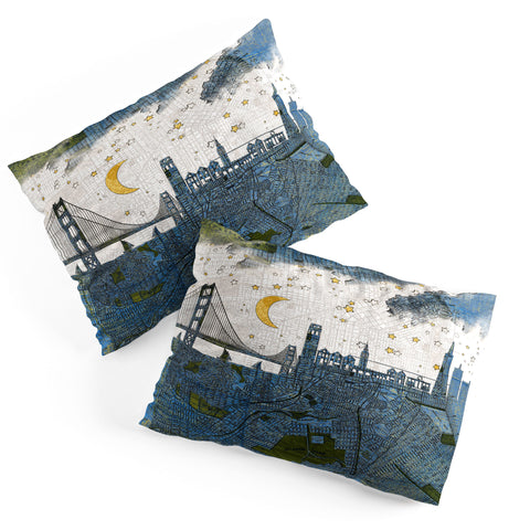 Belle13 San Francisco Starry Night Pillow Shams
