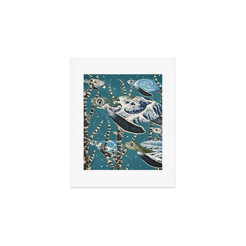 Belle13 Sea Turtle Migration Art Print