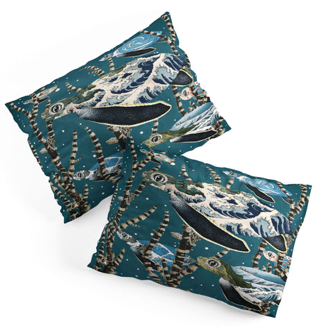 Belle13 Sea Turtle Migration Pillow Shams