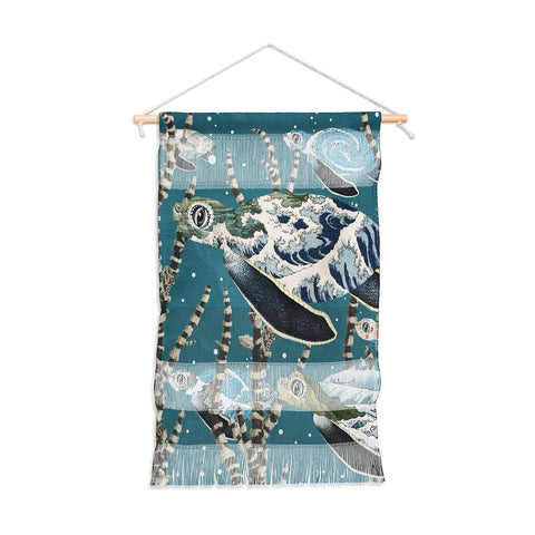 Belle13 Sea Turtle Migration Wall Hanging Portrait