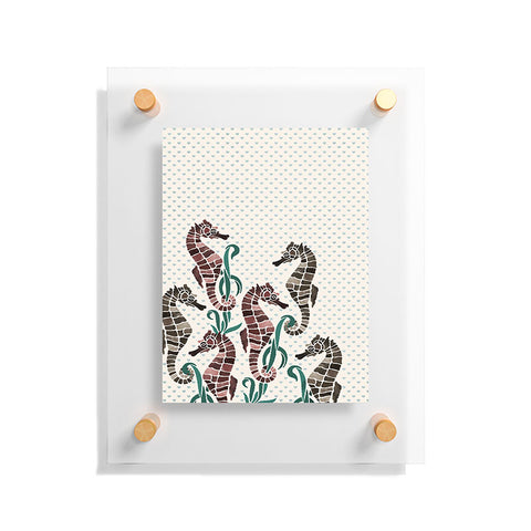 Belle13 Seahorse Love Floating Acrylic Print