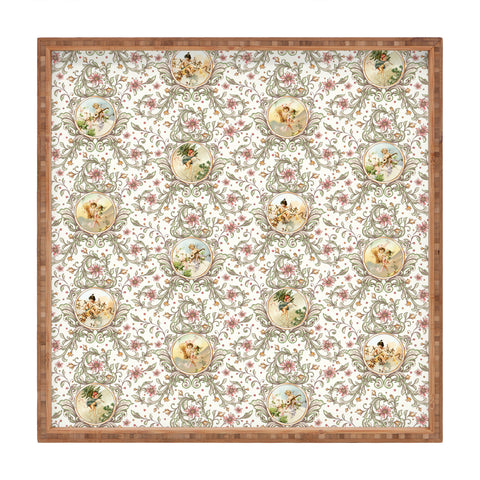 Belle13 Seasons Ivory Square Tray