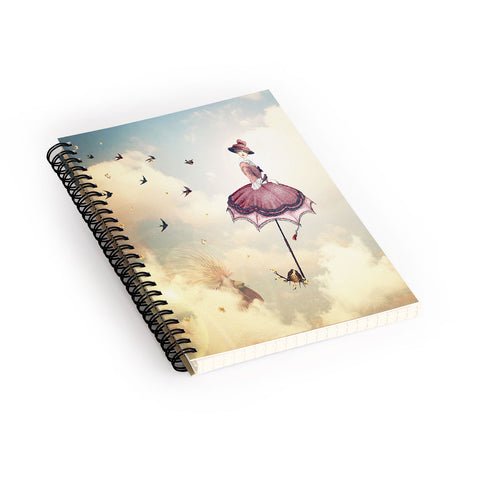 Belle13 Sky Fairy Spiral Notebook