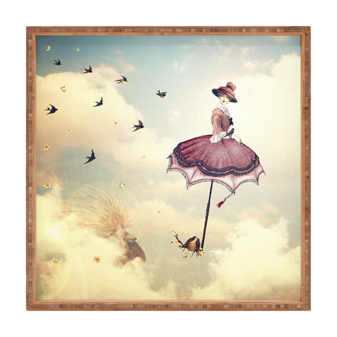 Belle13 Sky Fairy Square Tray