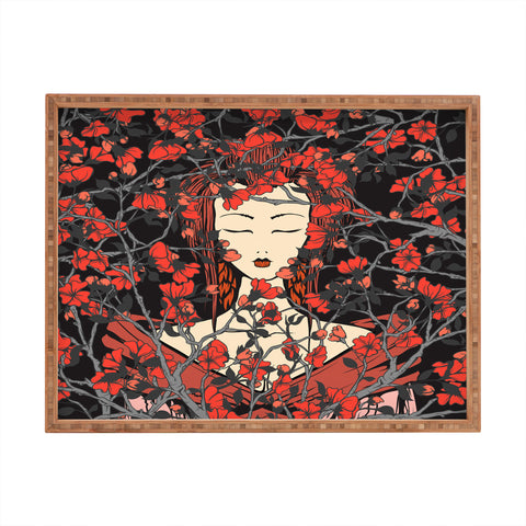 Belle13 Sleeping Beauty Rectangular Tray