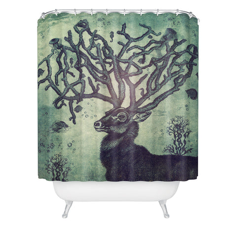 Belle13 Spirit Of The Sea Shower Curtain