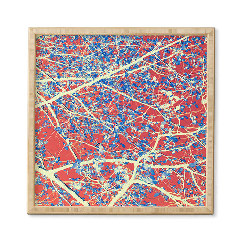 Belle13 Spring Abstract Framed Wall Art