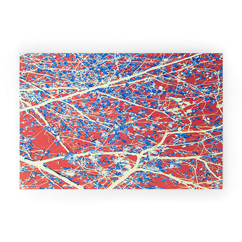 Belle13 Spring Abstract Welcome Mat