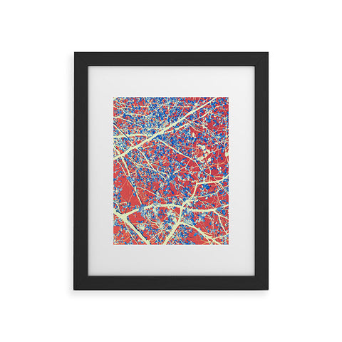 Belle13 Spring Abstract Framed Art Print