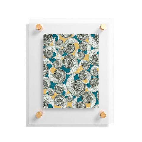 Belle13 Summertime Shells Floating Acrylic Print