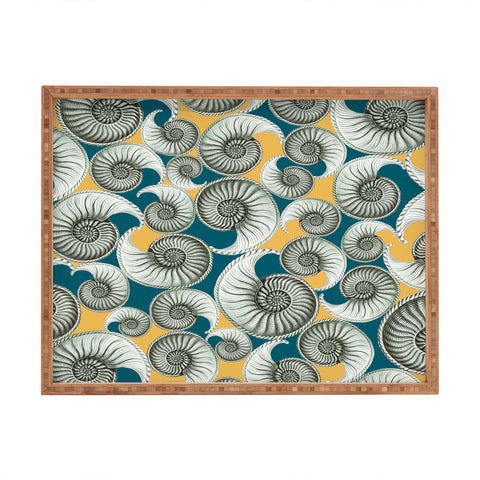 Belle13 Summertime Shells Rectangular Tray
