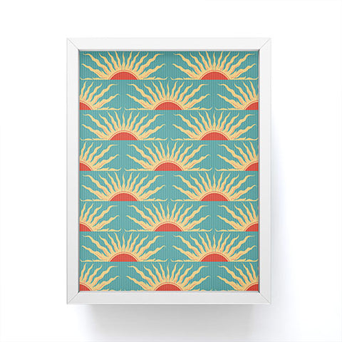 Belle13 Sunrise Framed Mini Art Print