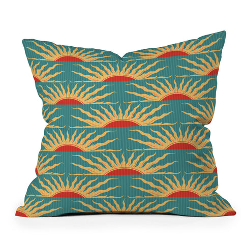 Belle13 Sunrise Throw Pillow